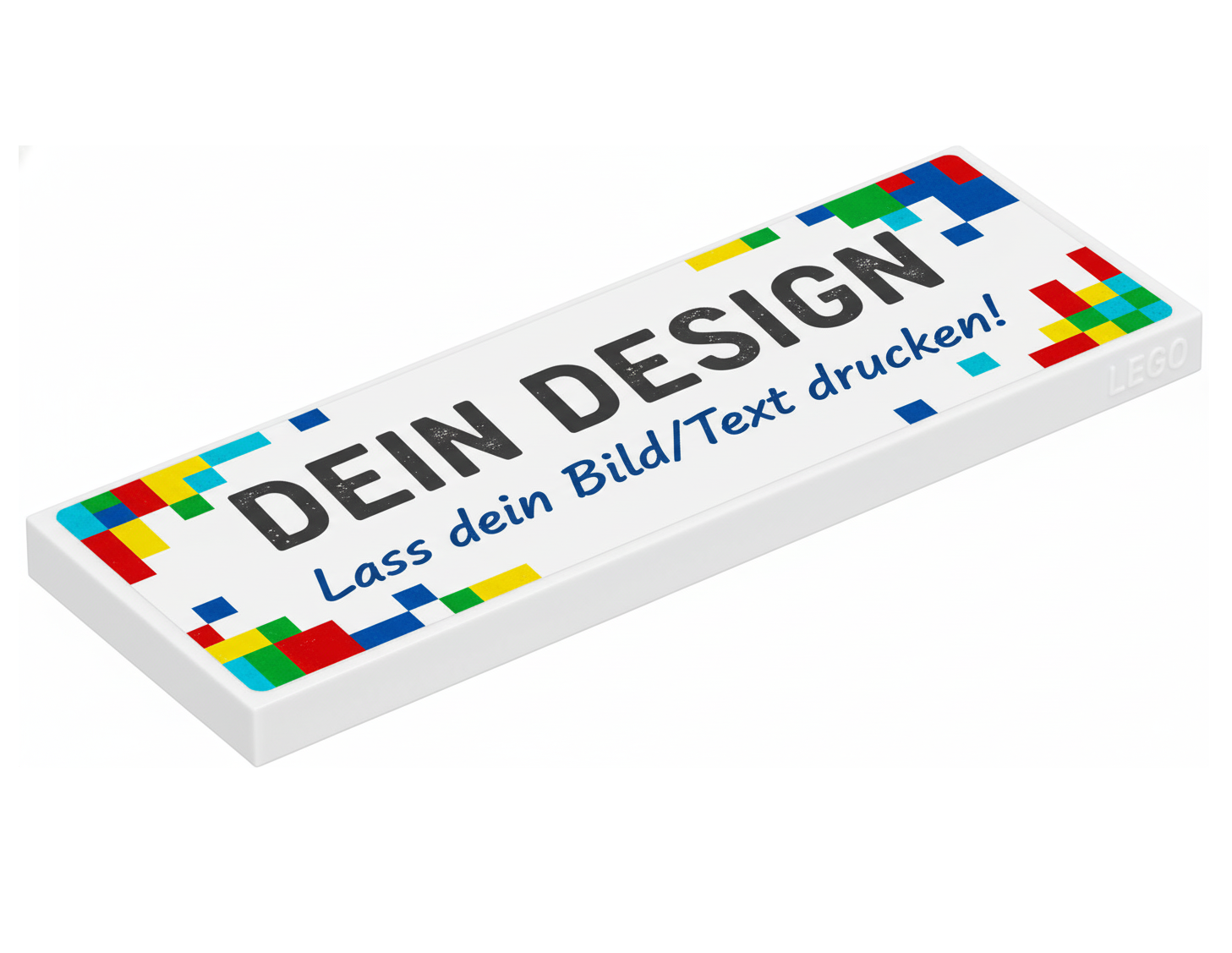 LEGO Schlüsselanhänger mit Druck