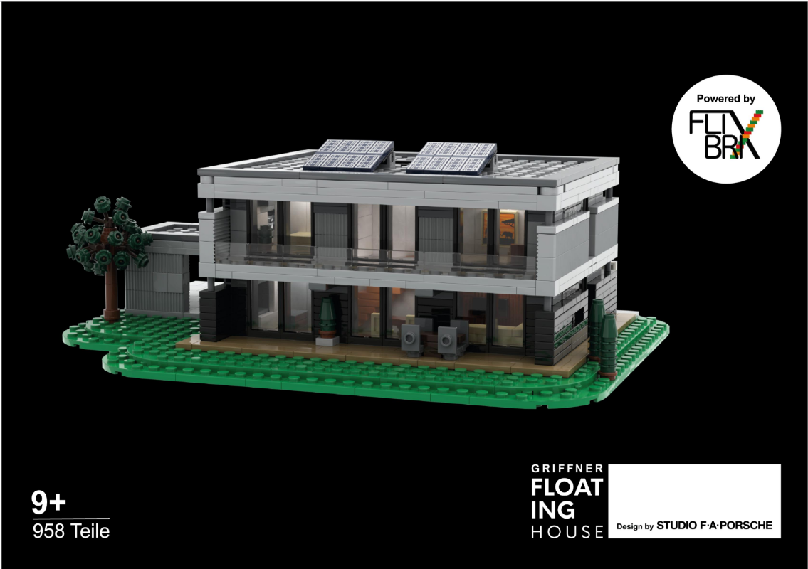 Individuelles Fertighaus aus LEGO®-Bausteinen