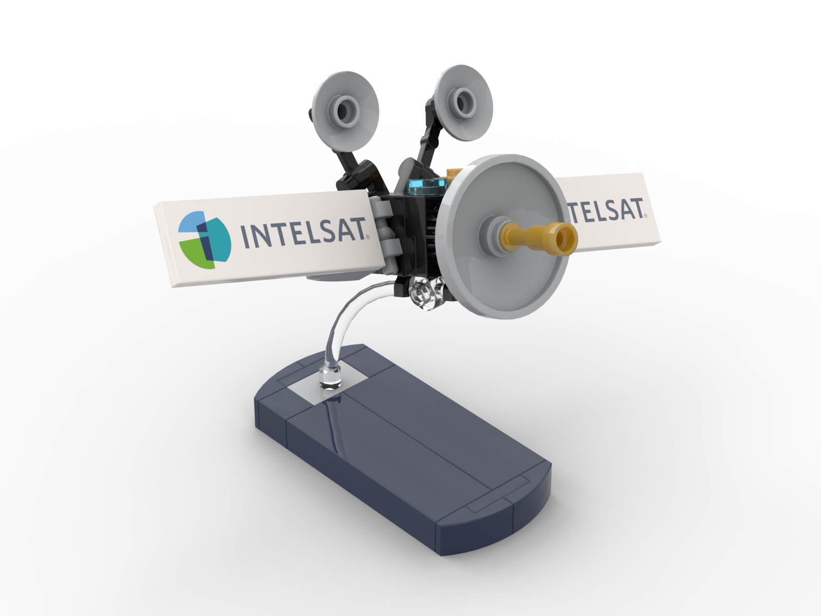 Individuelles Satellitenmodell als Marketing- und Messemodell