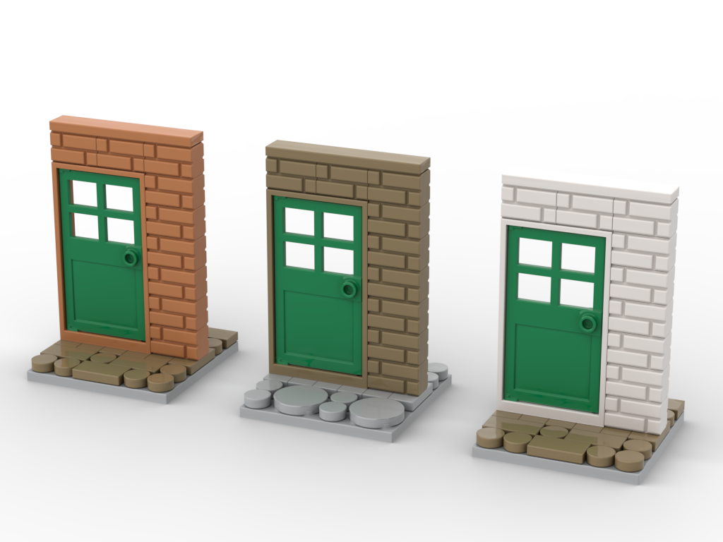 Individuelle Türmodelle aus LEGO®-Bausteinen